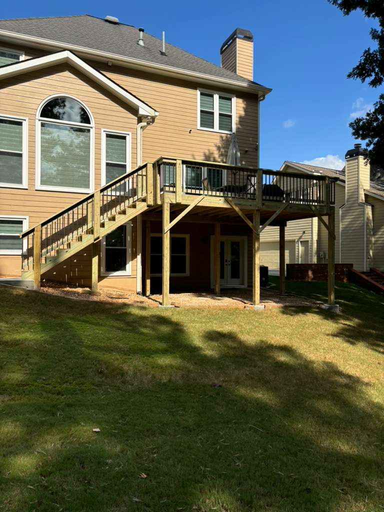 Deck finish detail