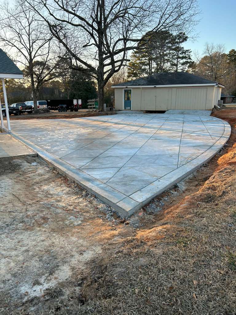 Concrete construction services