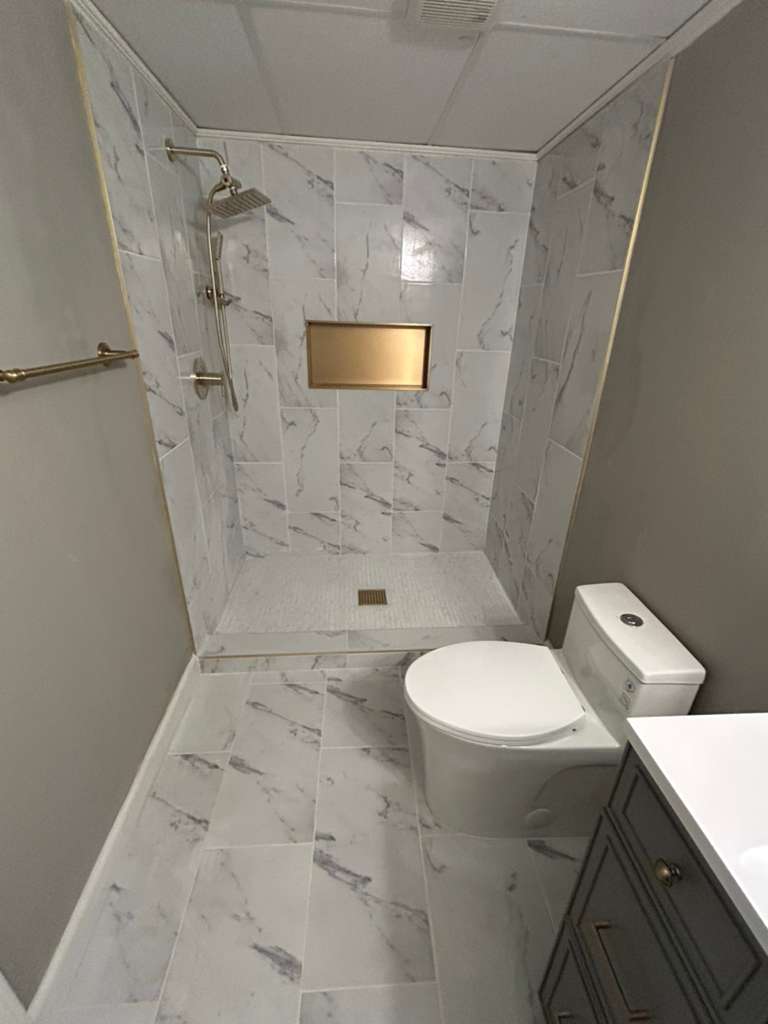 Tile installation project