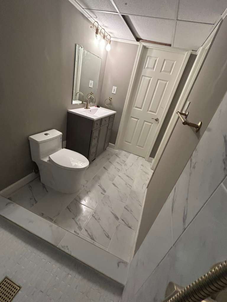 Tile installation project